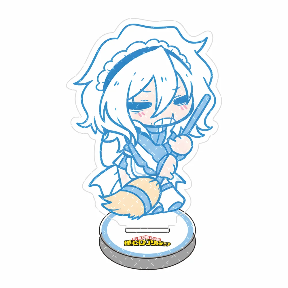 My Hero Academia 10cm Acryl-Standfigur Schlüsselanhänger Niedliches Dienstmädchen-Outfit Anime-Charakter Desktop-Ornament Sammlerstück Geschenk für Fans – Detail 9