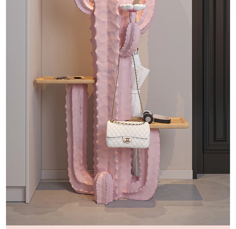 Grand ornement de sol Cactus