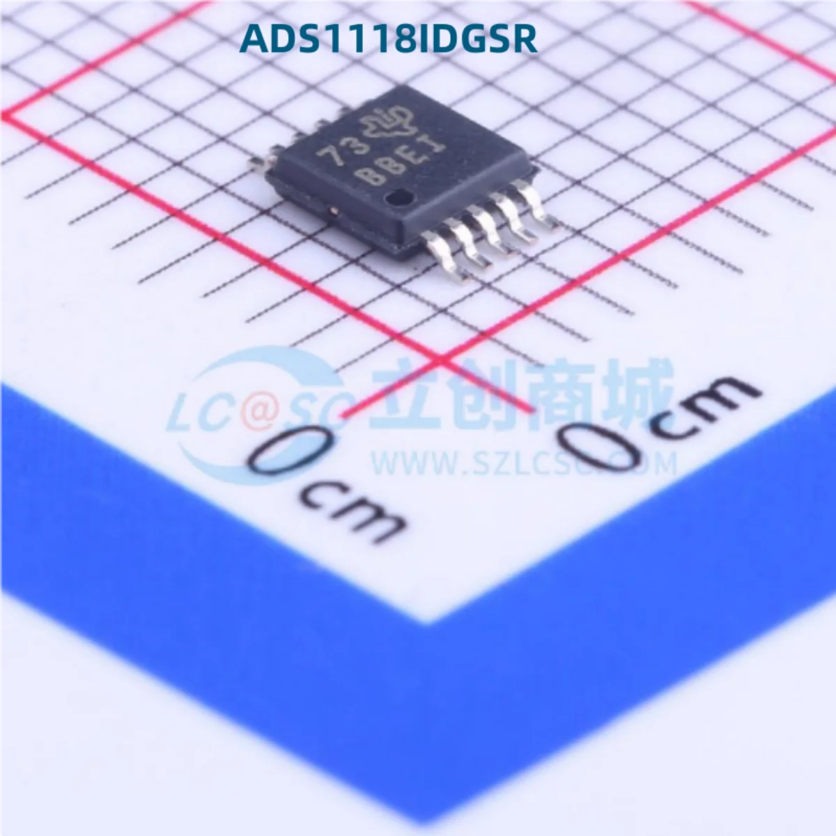 

5PCS 100% New ADS1118IDGSR BBEI MSOP-10 Brand New Original Chips ic