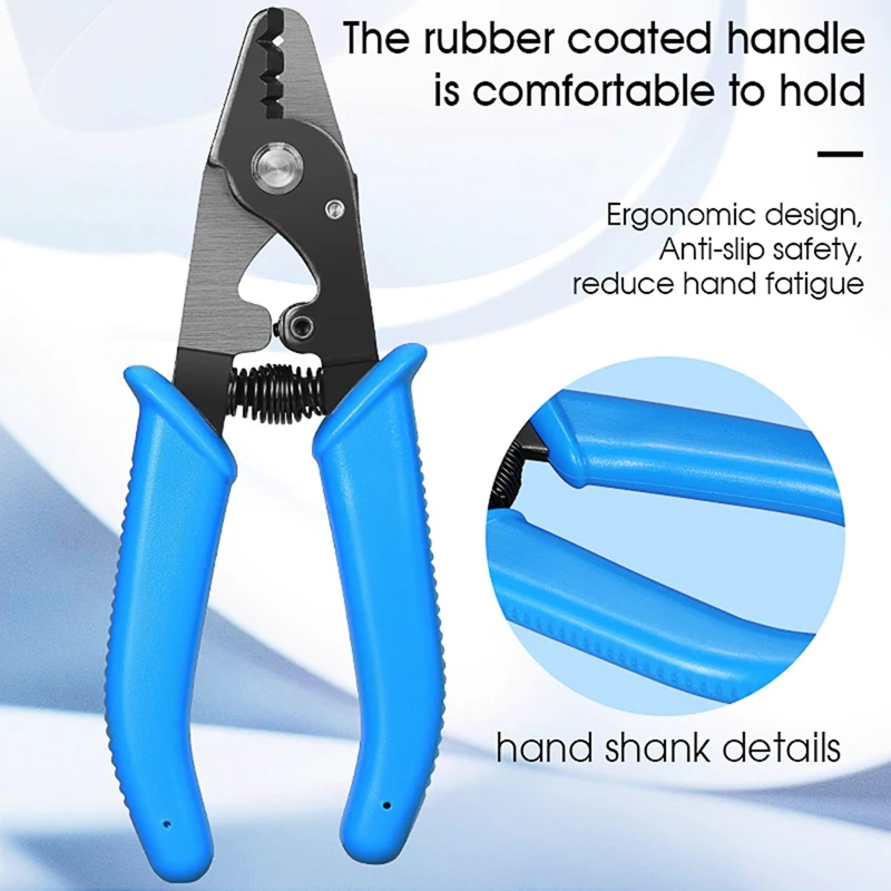 ABXF-VCFS-33 Three-Port Fiber Stripping Pliers FTTH Tools Fiber Optical Wire Stripper