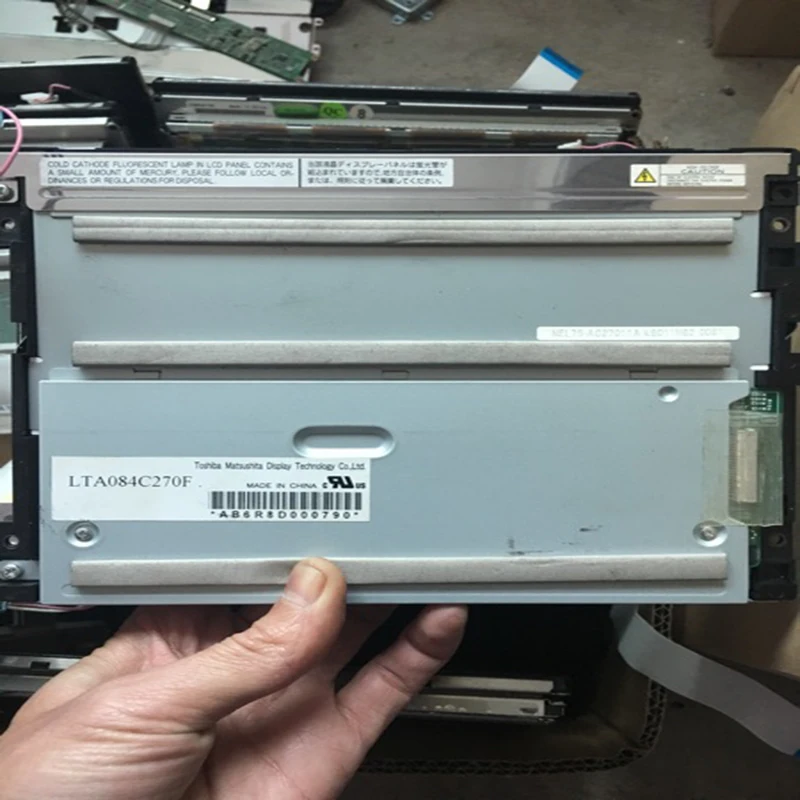 8. controle industrial de 4 polegadas lta084c270f tela de toque lcd