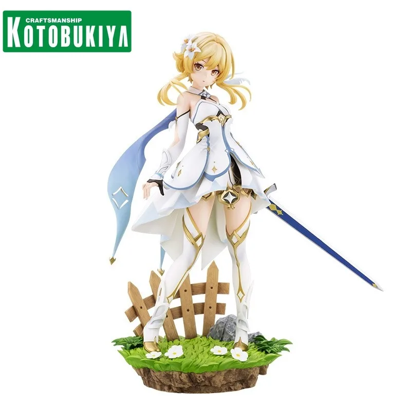 In Stock KOTOBUKIYA Original Anime Figure Genshin Impact Traveler Lumine Ver. Games Handhelds Special Edition Collectible Model