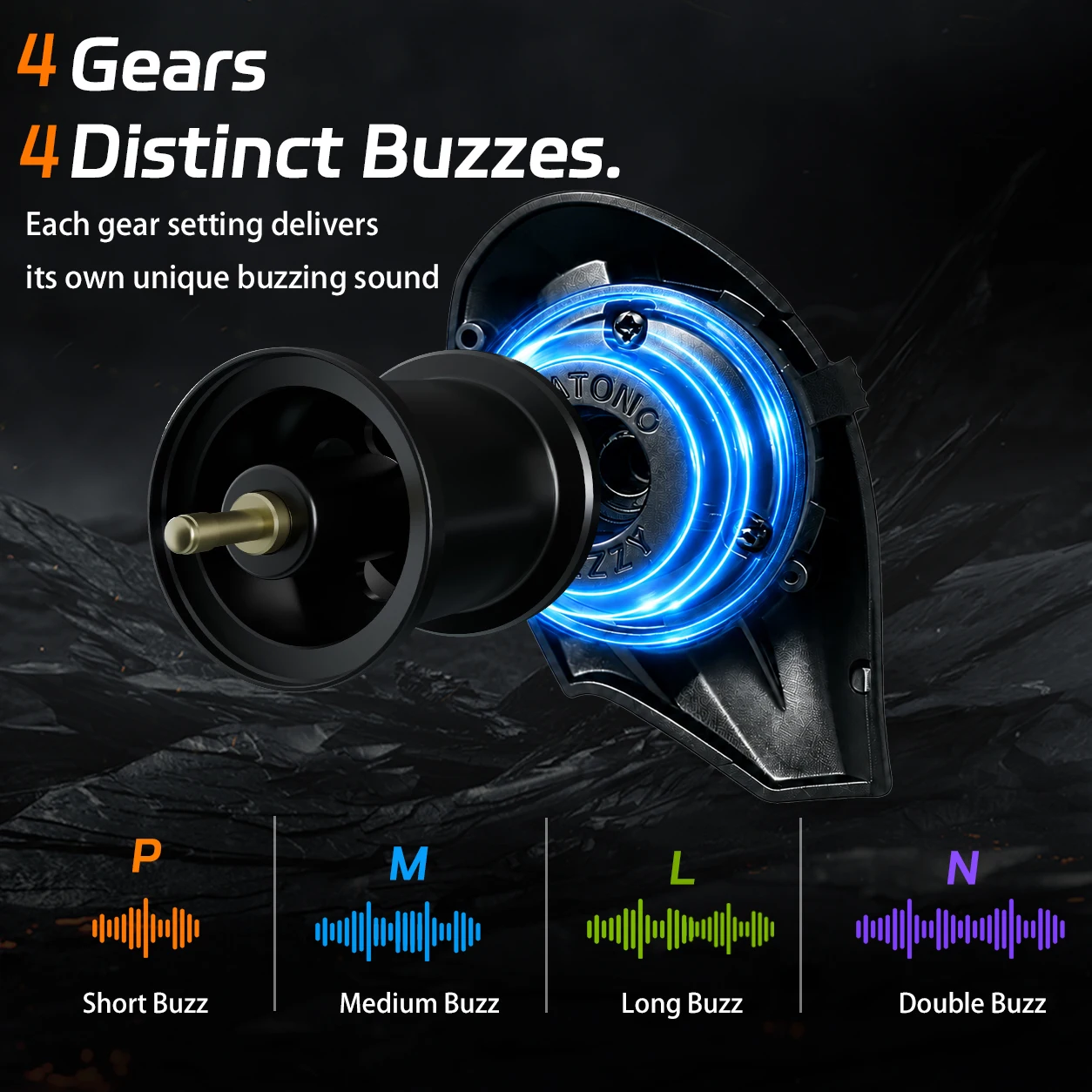 ANATONO STARFALL Ultra Digital Baitcasting-Rolle mit 8 Hall-Sensoren, 4 Signature Buzz-Modi und SOLAR Elektronischem Bremssystem – Detail 2