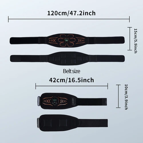 Imagen 2 del producto Masajeador Abdominal cinturón de cintura tóner muscular entrenador de músculos abdominales inteligente para brazo pierna entrenamiento entrenamiento Fitness equipo de masaje