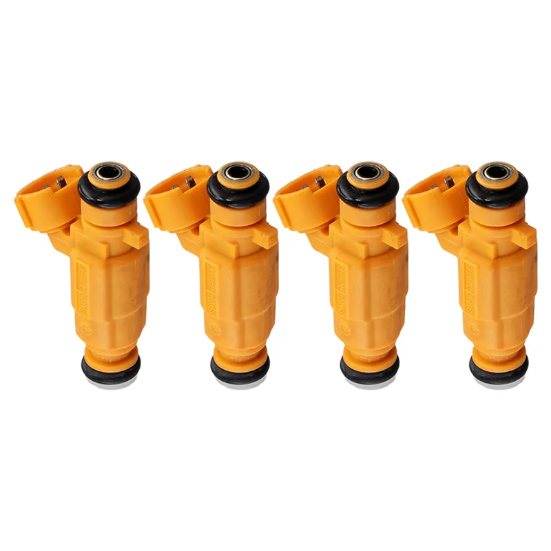 

ABTC-4PCS 35310-03300 Fuel Injector Nozzle For Hyundai Accent Verna Pony Kia Rio 1.4L 3531003300