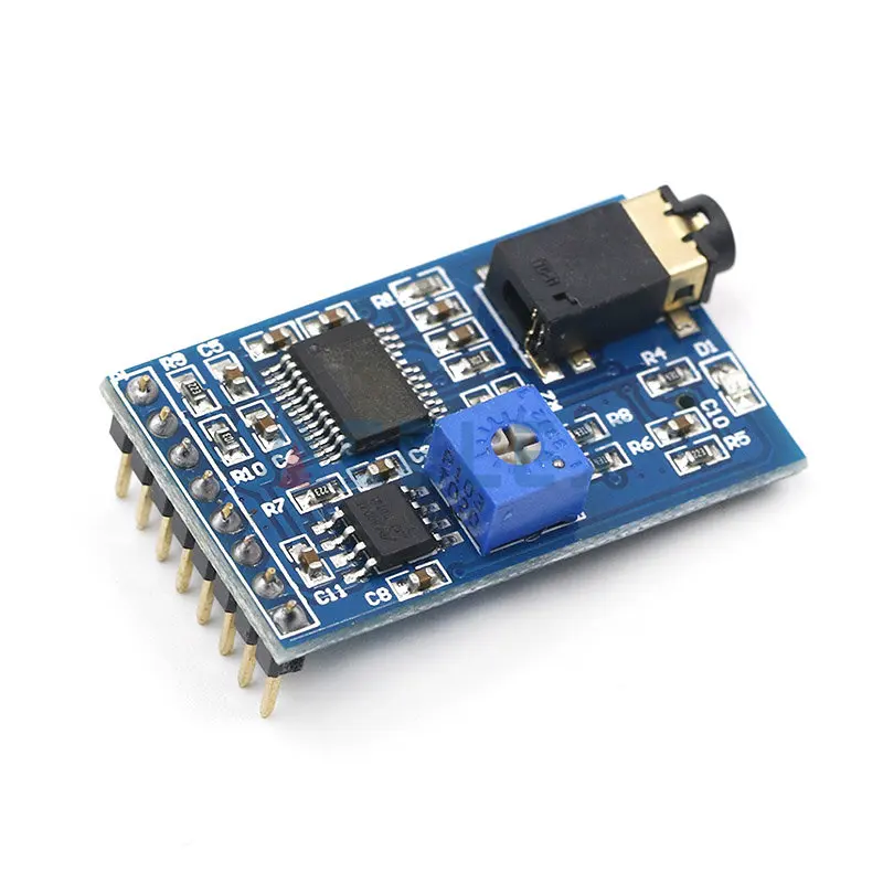 MP3 player module serial port on-demand decoder board card playback with 3w power amplifier voice broadcast M3A1T