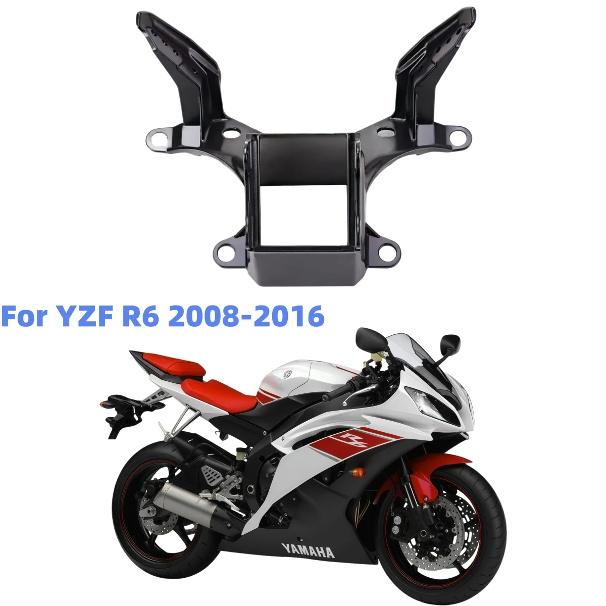 

Кронштейн для фары мотоцикла, верхний кронштейн обтекателя для Yamaha YZF600 R6 2008-2016