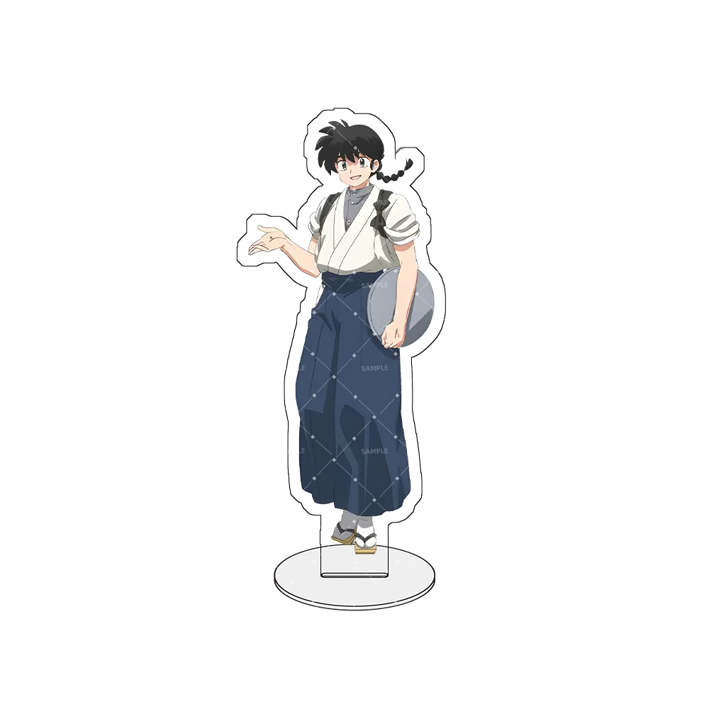 NEW Anime Ranma 1/2 Nibun No Ichi Acrylic Stand Model Plate Decoration Desk Figure Display Cartoon New Year's gifts 15cm