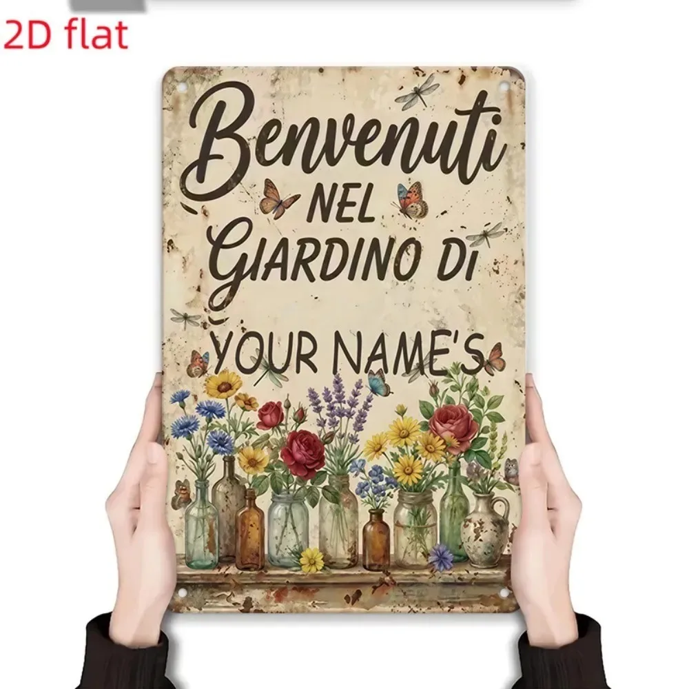 Cartello Metallo Personalizzato 