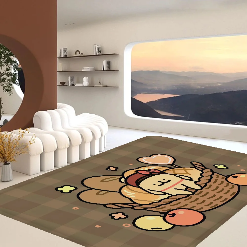 

Cartoon Puppy Series Hallway Carpet INS Style Soft Bedroom Floor House Laundry Room Mat Anti-skid Bedside Area Rugs