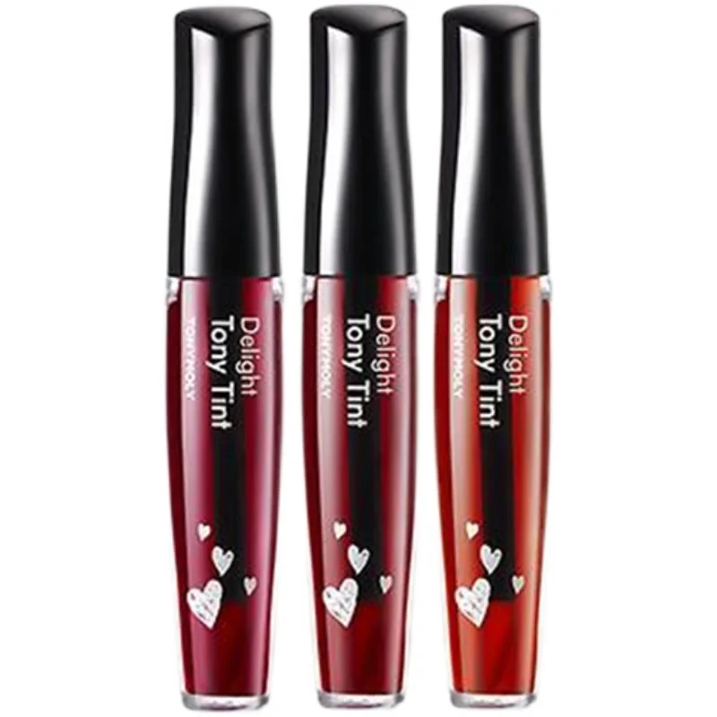 أحمر شفاه توني مولي ملمع شفاه كوري أصلي مكياج تجميل يدوم طويلاً أحمر شفاه ملمع شفاه مرطب غير لامع #5