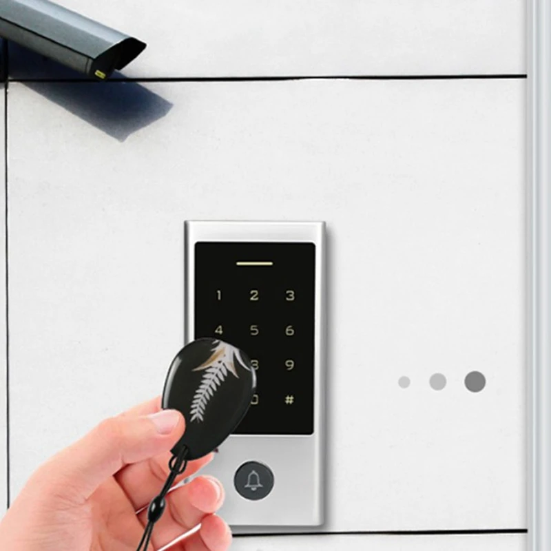 Conversión de cerradura eléctrica, tarjeta de Control de acceso de 125Khz, lectura de teclado, desbloqueo de contraseña, cerradura de puerta WG 26-44, resistente al agua, para Tuya