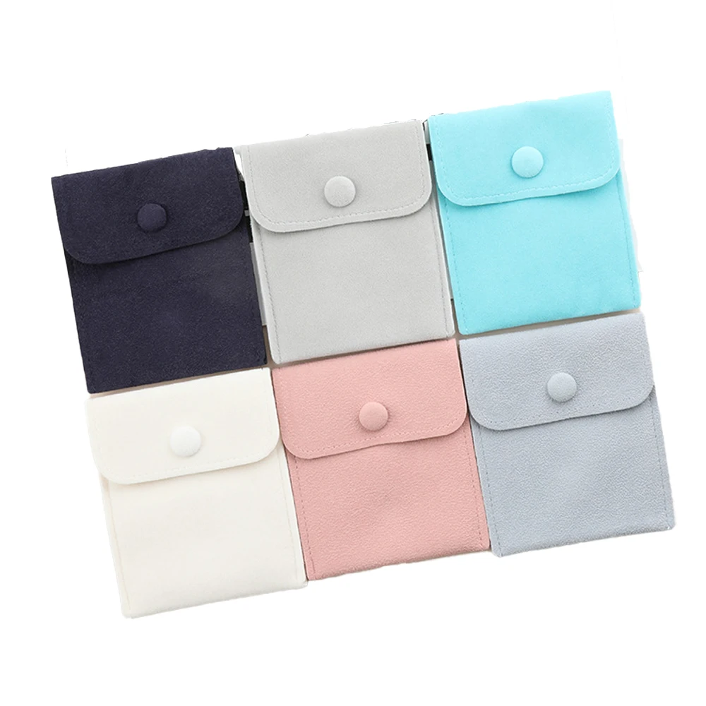 5pcs/Lot Velvet Cloth Small Bags For DIY Earrings Necklace Wedding Gift Pouches Jewelry Packaging Supplies Accessories Findings - Image 3
