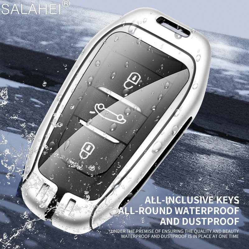 Car Remote Key Case Cover Shell For DS SPIRIT DS3 DS4 DS4S DS5 5LS DS6 DS7 DS9 WILD RUBIS E-Tense DIVINEDS Keychain Accessories view 3