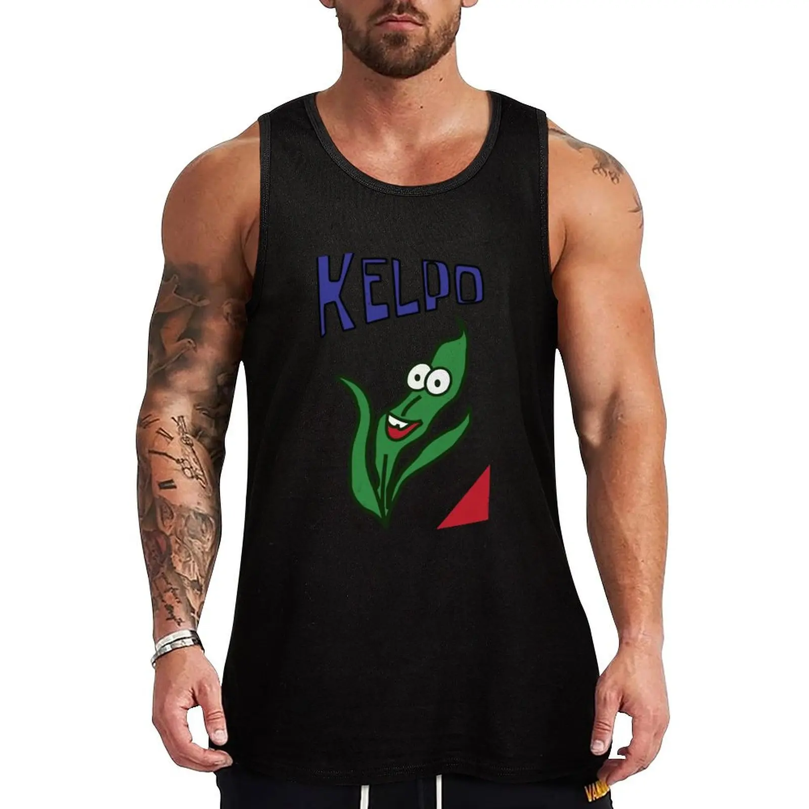 Kelpo Cereal Tank Top Odor Control Tank Top Anti Sweat Workout Shirt