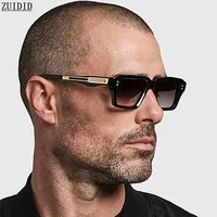 2026 Gafas De Sol cuadradas para Hombre, Gafas De Sol Vintage con protección solar, Gafas De moda De diseñador para mujer, Gafas De Sol para Hombre Lunette
