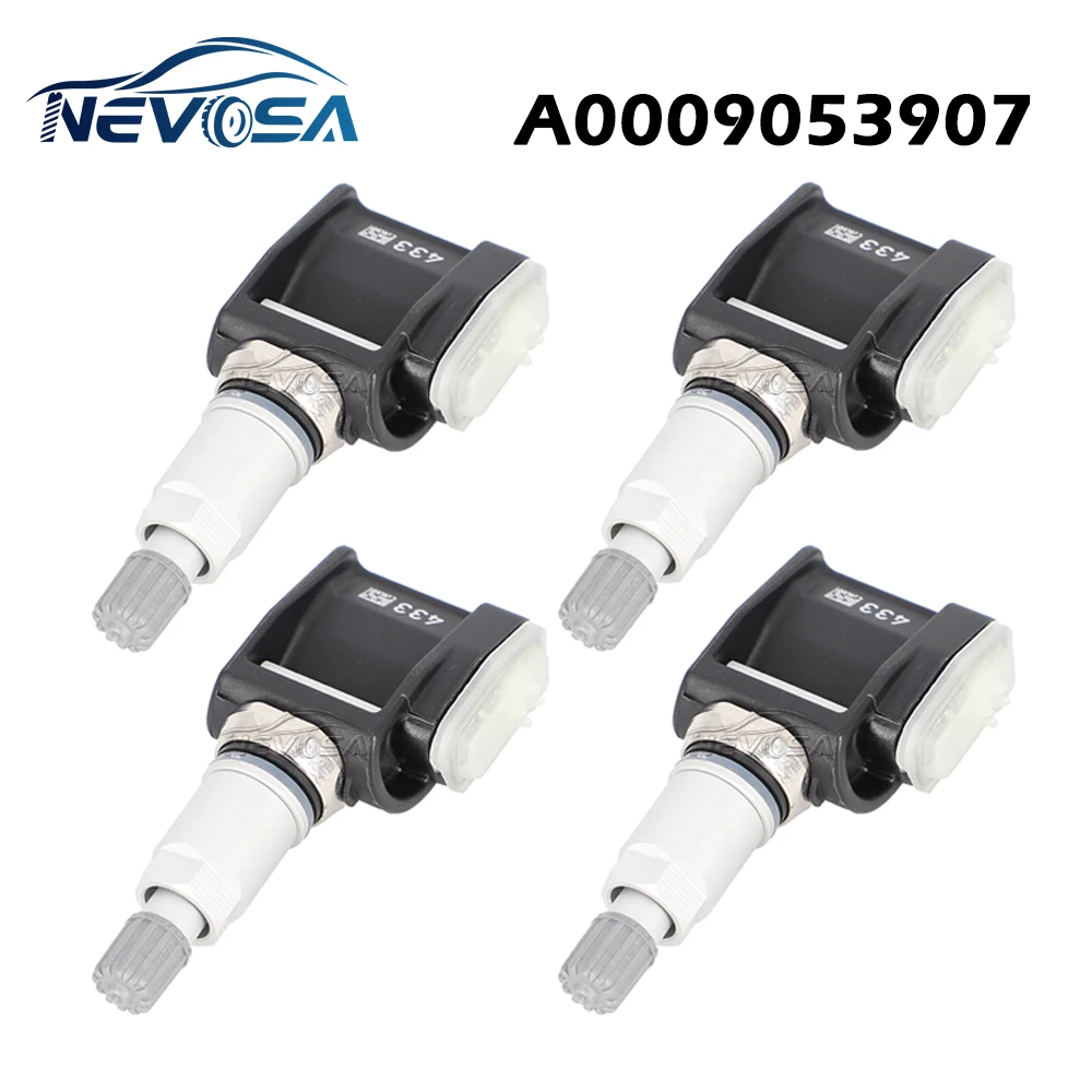 

NEVOSA TPMS Sensor A0009053907 For Mercedes AMG 08/2019-12/2021 GT EQC C GLC SLC S Class Tire Pressure Monitoring Systems 433