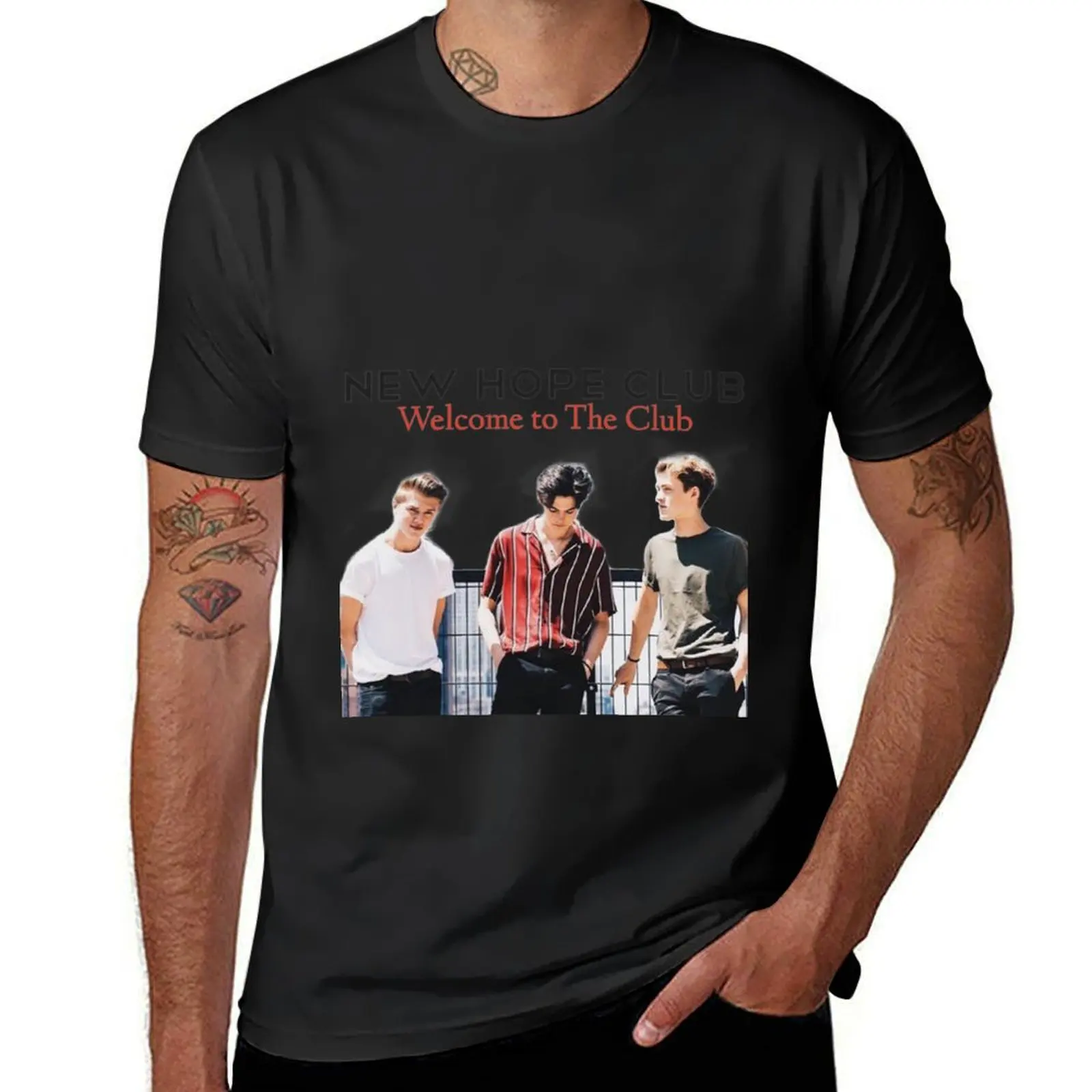 

New Hope Cub (MERCH/Welcome to the Club) T-Shirt tops graphics tees mens vintage t shirts