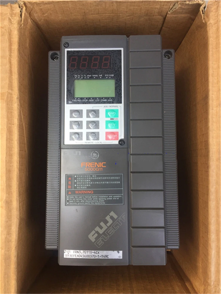 Fuji Variable Frequency Drive FRN3.7G11S-4CX 1.5KW 2.2KW 5.5KW 7.5KW New Original Equipment for Industrial Automation
