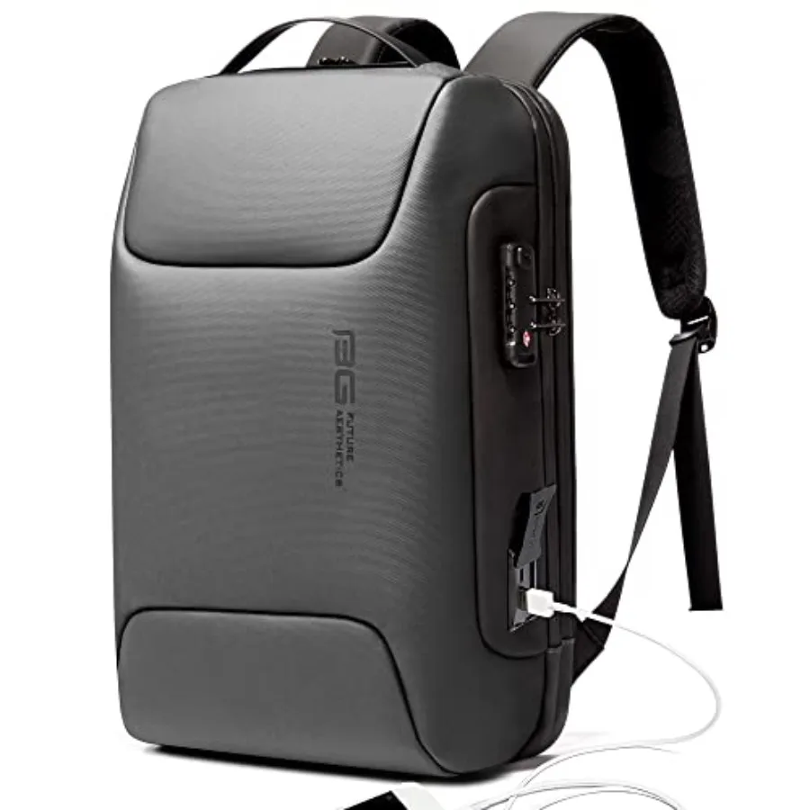 

Anti Theft Backpack Smart Business Laptop Fits 15.6 Inch Notebook, Work Backpack with USB Charging Port for Men and Women…