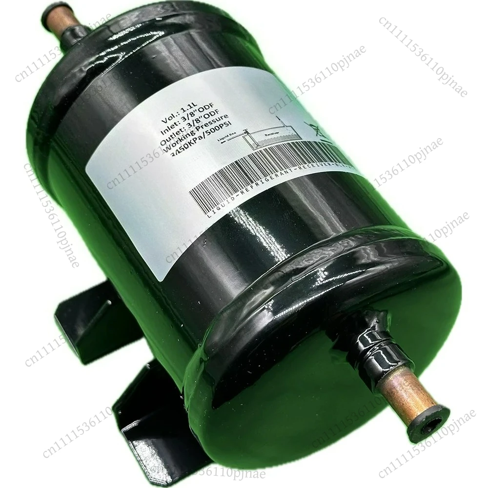 

Small volume horizontal liquid refrigerant receiver is designed for R452A or R449A laboratory equipment or R290 heat pump heater