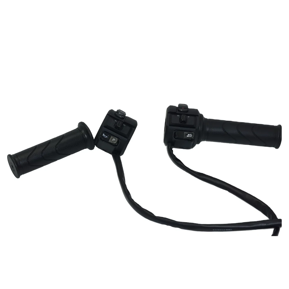 

Handle Switch for Motorcycles Multi-Functional Electric Double Hall Sensor Twist Throttle