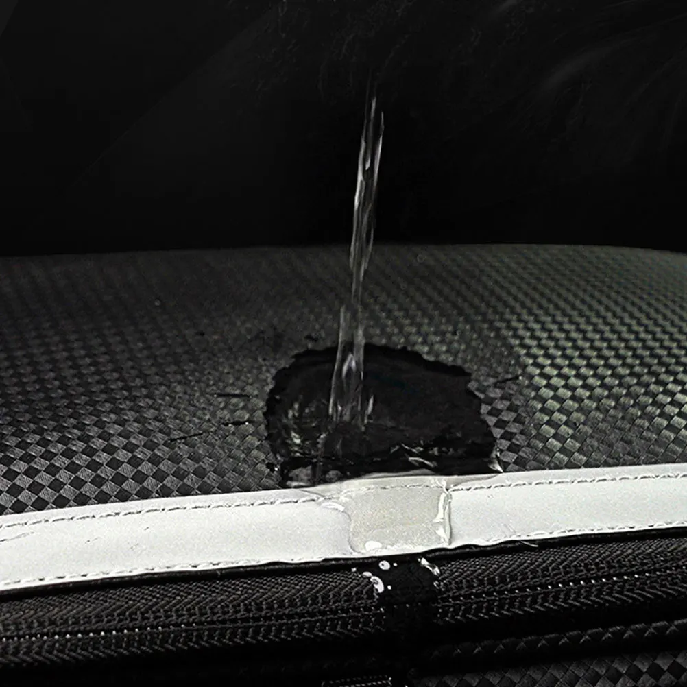 

Bike Seat Bag Rear Rack Storage Box PVC Material Large Opening Versatile Cycling Luggage Outdoor Equipment Saddle Bag For