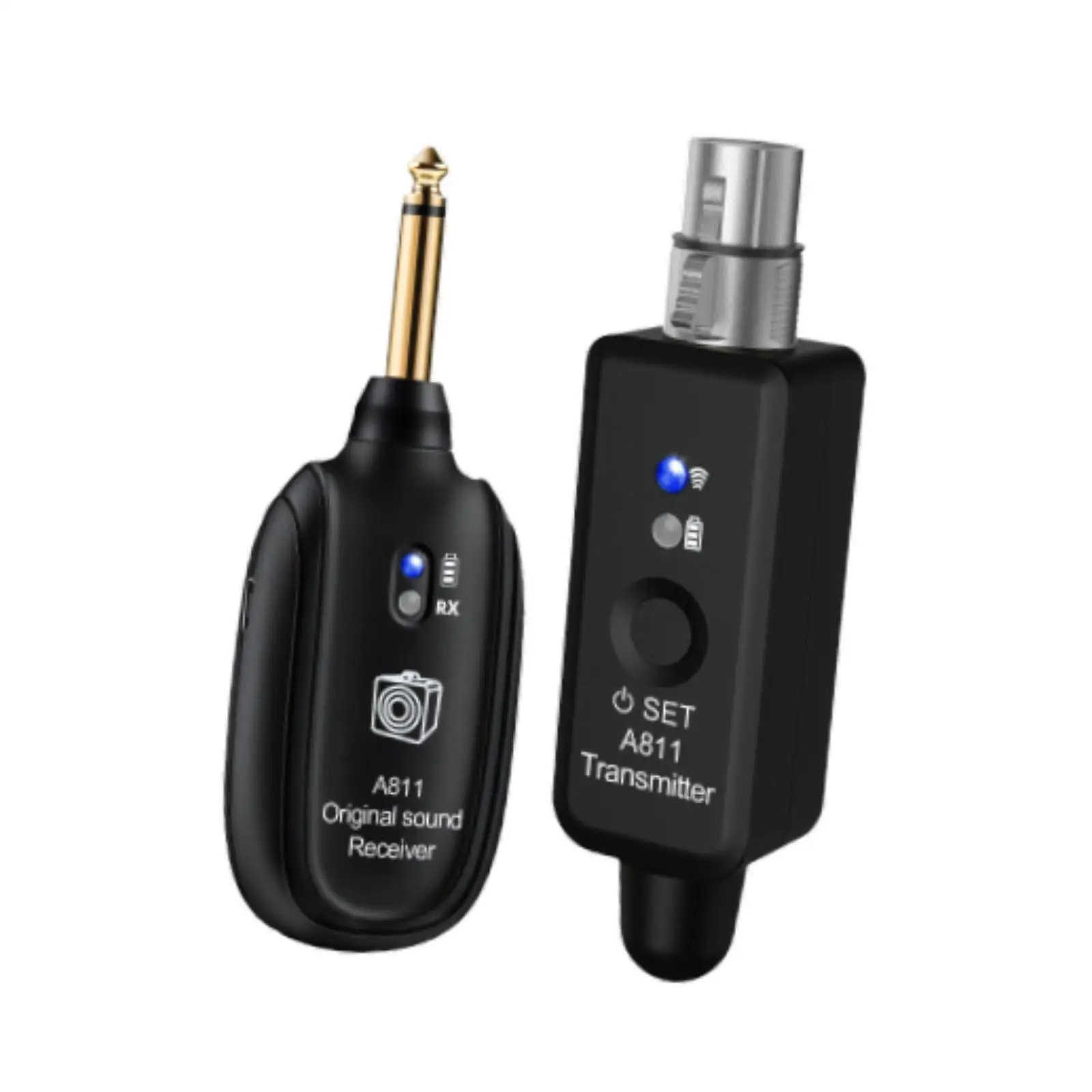 Guitar Transmitters and Receiver Guitar System Anti Interference Audio