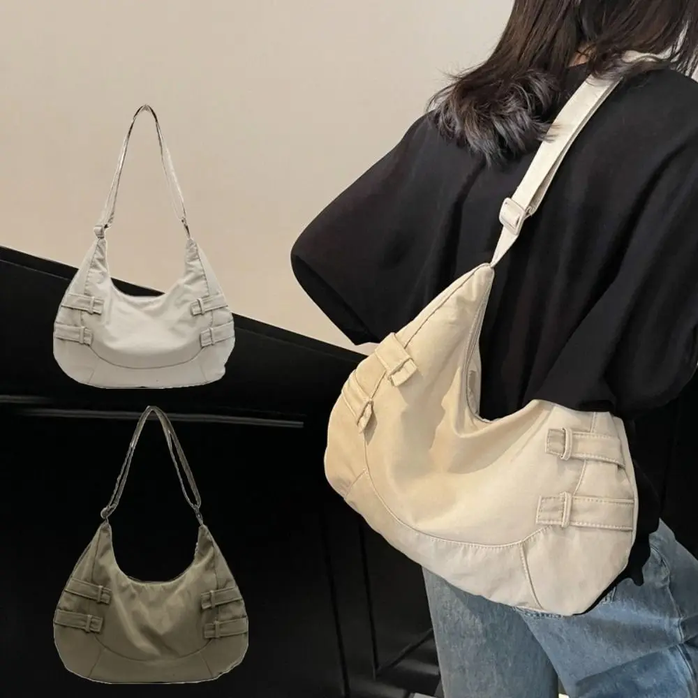 

Повседневная однотонная легкая сумка-тоут, винтажная массажная сумка большой вместимости, универсальные сумки-портфели с клецками, сумка