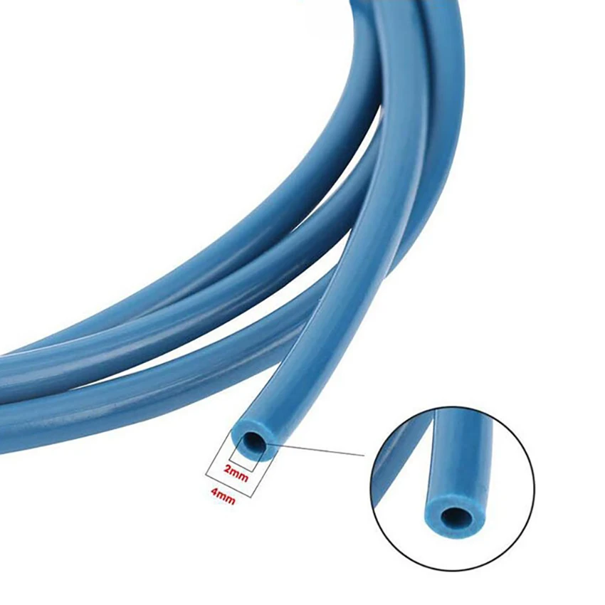 3D Printer Accessoires Blue Teflon Buis Rode Metalen Leveling Hand Moer Plus Lente Pneumatische Joint