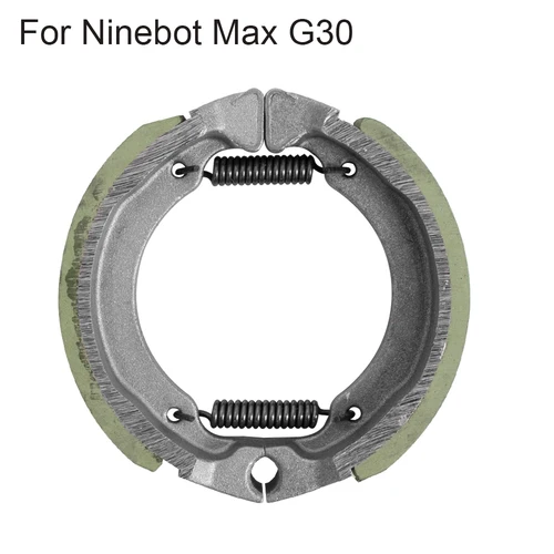 Pastillas de freno de tambor delantero de repuesto, pastillas de freno de rueda delantera para patinete eléctrico Segway Ninebot MAX G30