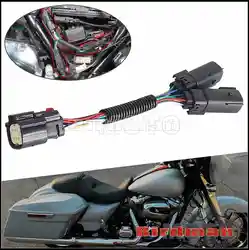 6 Pin Rear Light Plug Connector Wire Harness Y-Harness For Harley Road King Special Street Road Glide FLTRXS FLTRX FLHX FLHXS
