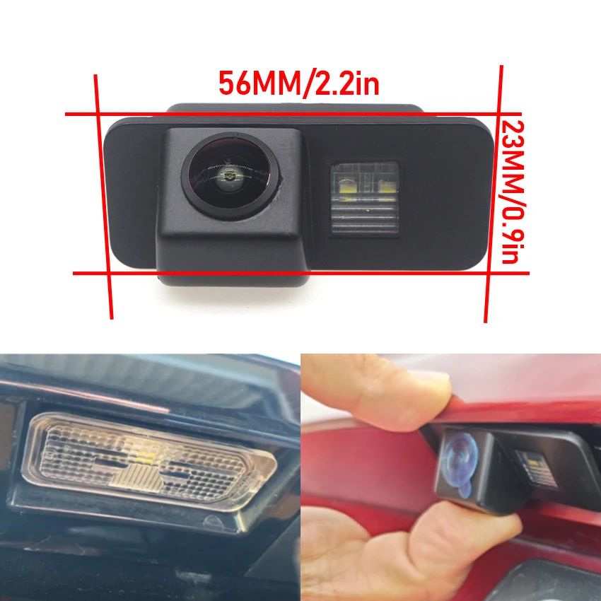 HD 1080*720 Fisheye 140 Degree Car Reversing Rear View Camera For Ford Galaxy MK3 2006 2007 2008 2009 2010 2011 2012 2013 2014