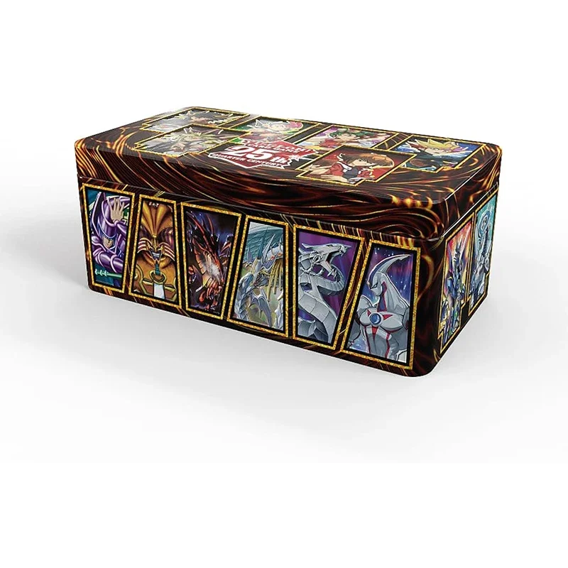 YuGiOh MP23 DUELING HEROES 25th Anniversary TIN CASE 1Tins FACTORY مختومة النسخة الأمريكية صندوق حديد مجموعة من البطاقات