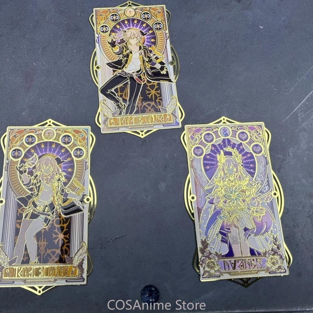 

Honkai: Star Rail Cyrene Trailblazer Metal Card Bookmark 2025 Game Anime Collection Cosplay Birthday Gift