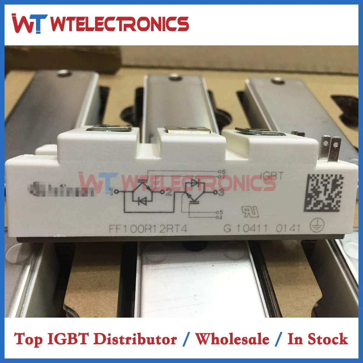 

Genuine FF100R12RT4 IGBT Power Module FF100R12RT4