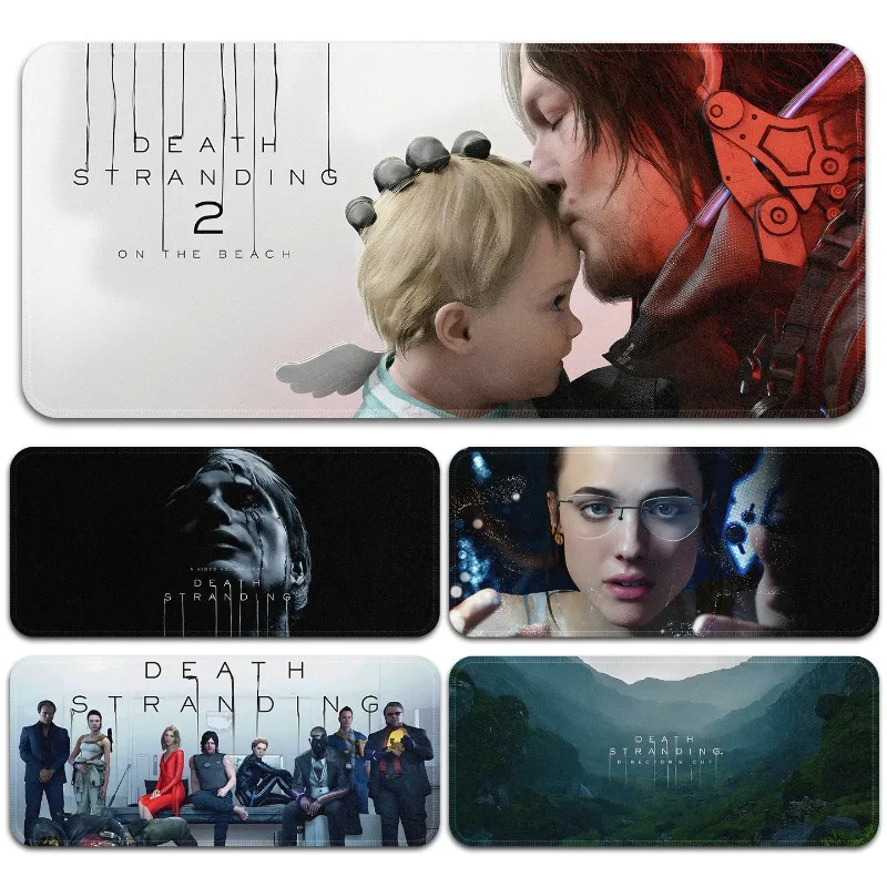 Death Stranding Mousepad Anti Slip INS Tide Large Cartoon Anime Gaming Mouse Pad Keyboard Mouse Mats Desk Mat Desk Accessories