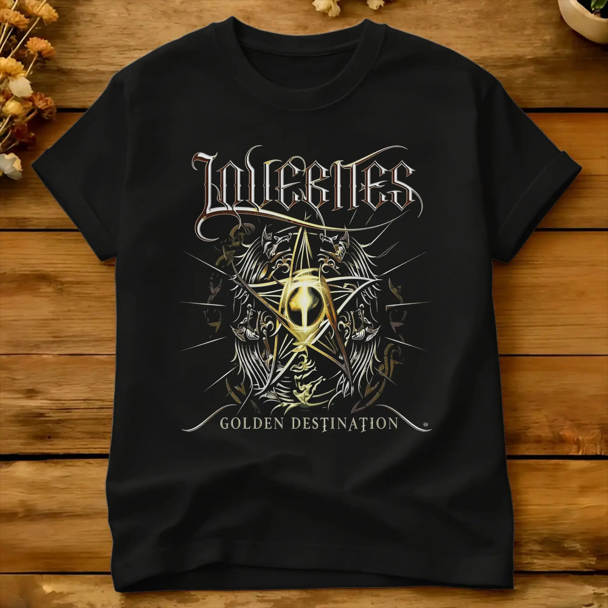 Lovebites Outstanding Power T-shirt Hip Hop à manches courtes Y2K, t-shirt drôle en coton surdimensionné pour l'été