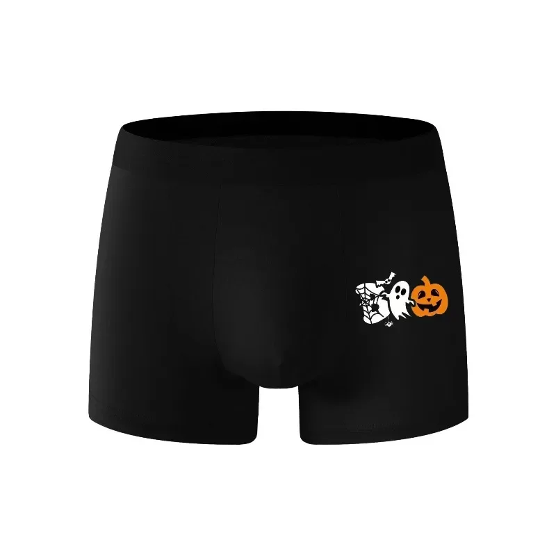 ملابس داخلية رجالية جديدة لصيف 2025: مريحة وبسيطة. شورت الهالوين بأربعة زوايا. يجب أن تجفيف الرجال بسرعة