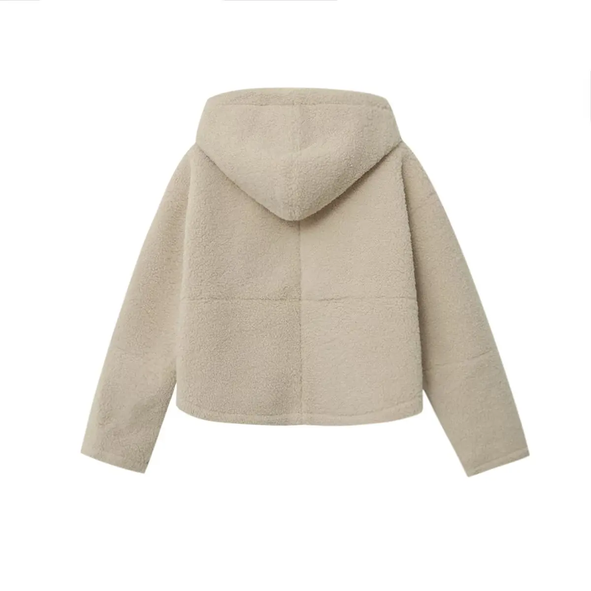KONDALA Vintage Casual Woman Autumn Hooded Jackets Fashion 2025 Streetwear Zipper  Outwear Pockets Chic Solid Female Coat