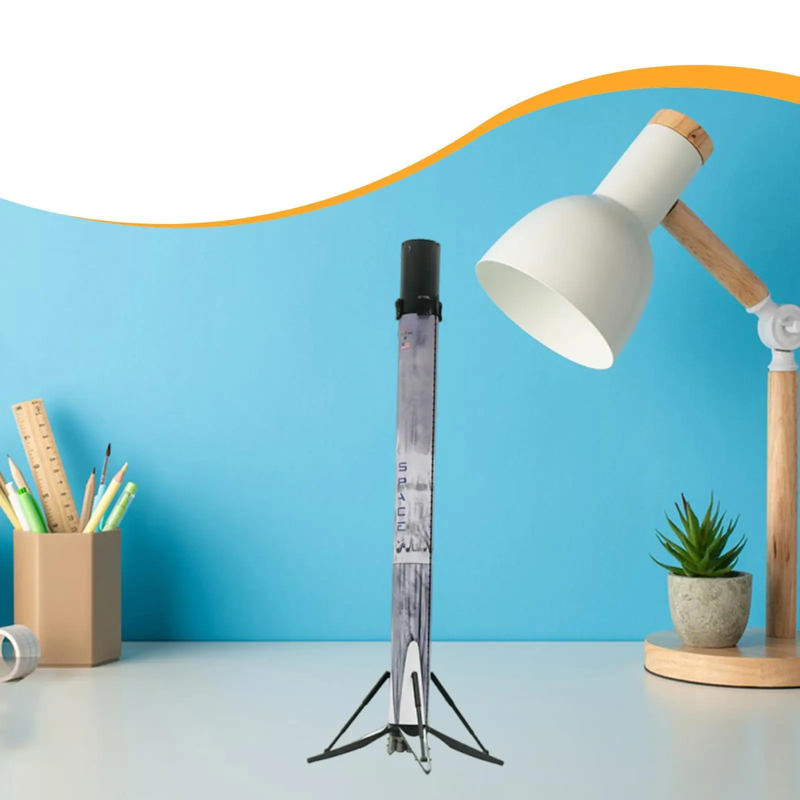 

1/200 Space Rocket Model Collectibles Ornament for Adults Children Men