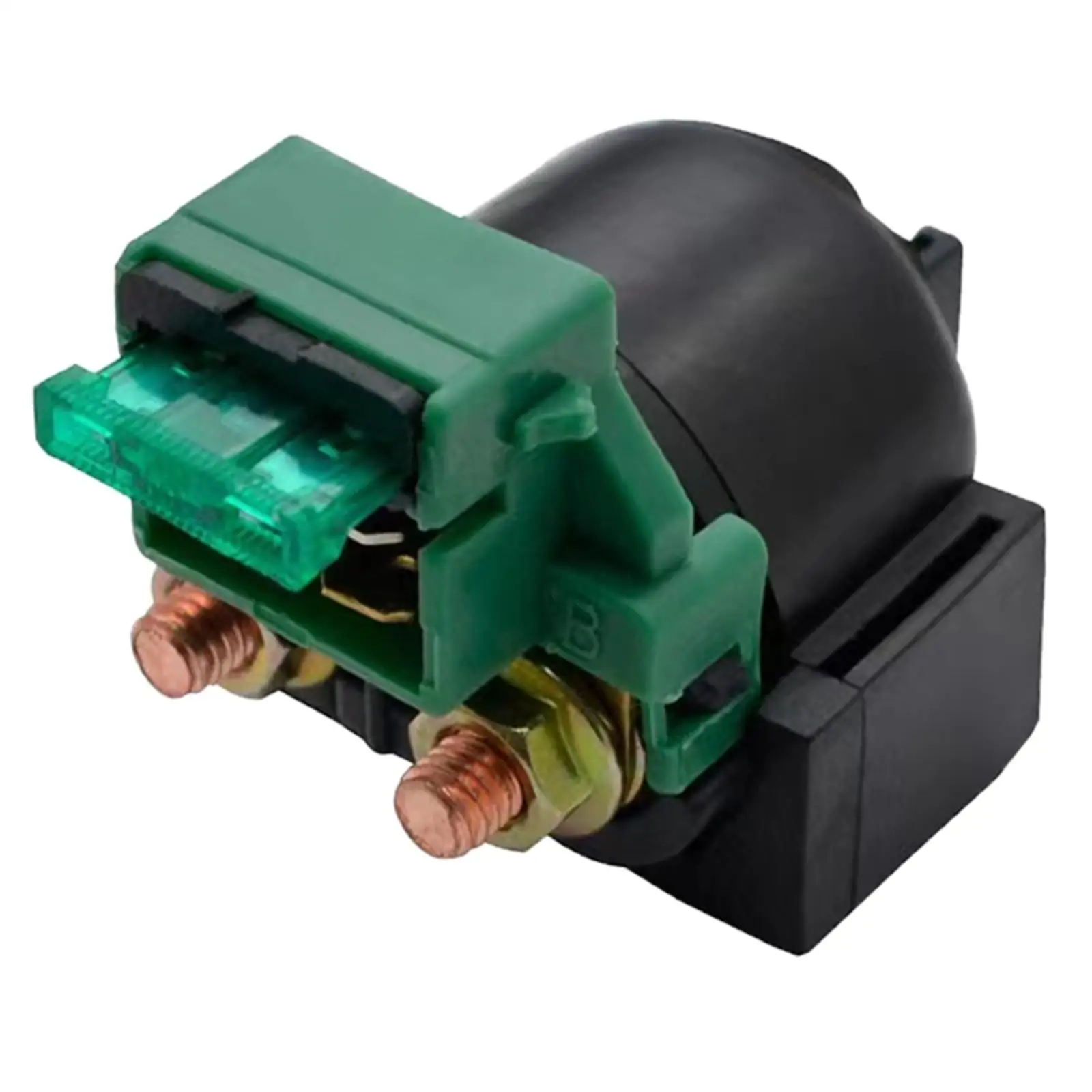 Starter Motor Solenoid Relay Green Electrical Relay Switch with Fuse for Suzuki GS500 1990-2009 Gw250 GSX250R DL250 Parts