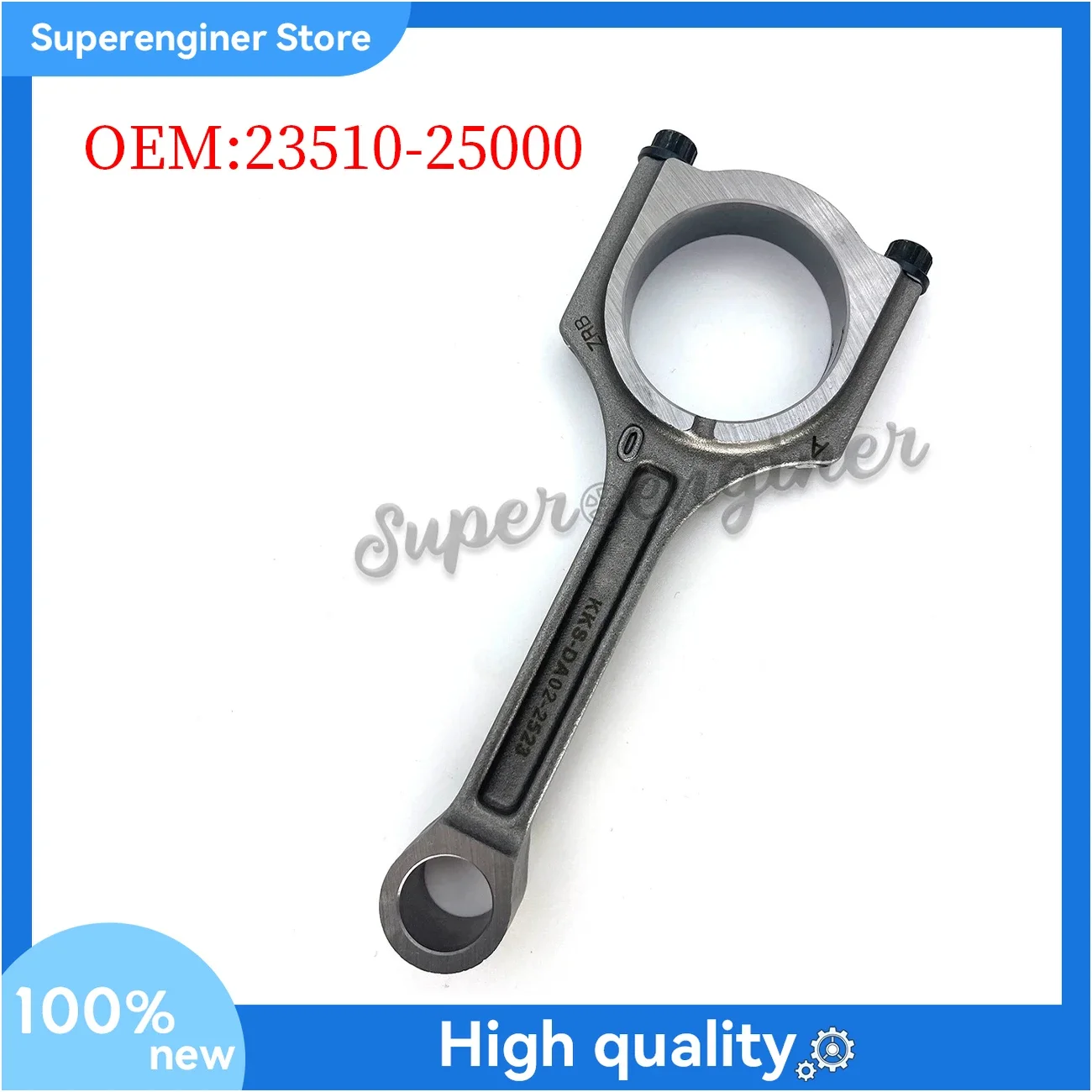 1 X New Connecting Rod 23510-25000 Fit for 2010-2013 Hyundai ix35 Tucson Sonata Kia Forte 2.0L 2351025020