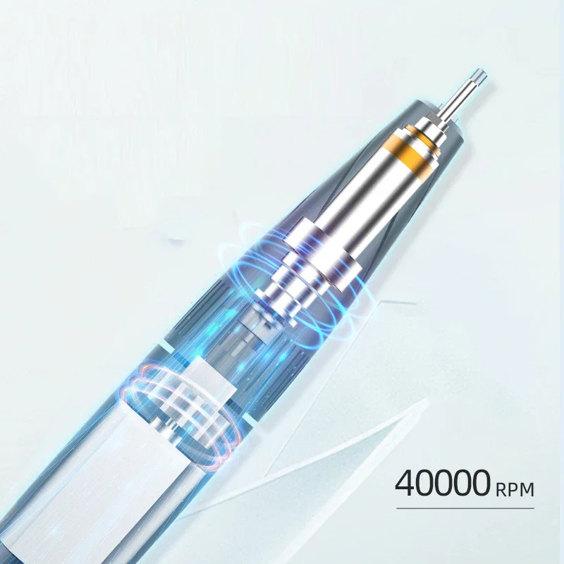 เครื่องเจียรเล็บความเร็วสูง เสียงเบา ขนาดเล็ก แบบเสียบปลั๊ก ใช้ไฟฟ้า สำหรับขัดและเจียรเล็บ ใช้ในบ้าน พกพาสะดวก