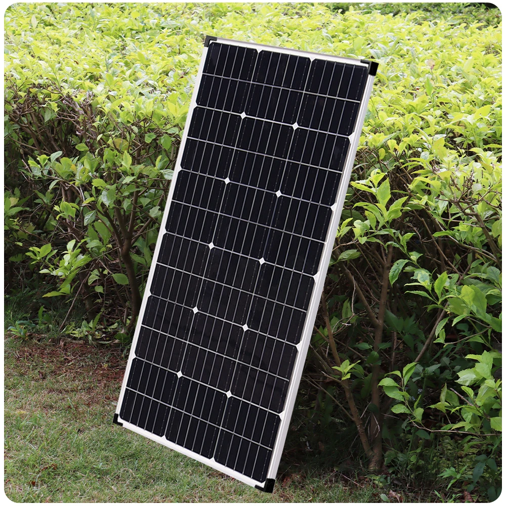 Panou solar 300w 150w 12v, cadru din aluminiu ușor, panou fotovoltaic product image 4