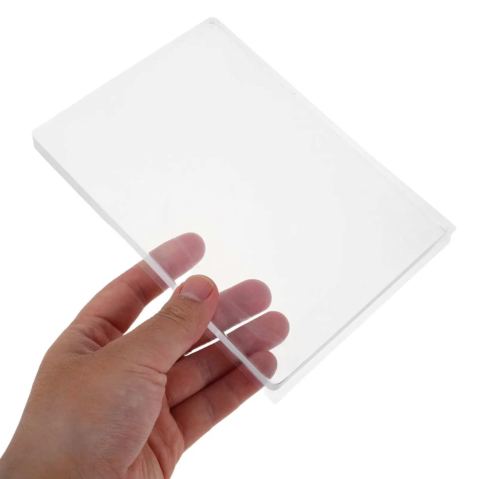 

Kids Gel Press Printing Plate 10Mm Thick Reusable Clear Soft Gelatin Monoprinting Plate for Arts and Crafts School Supplies