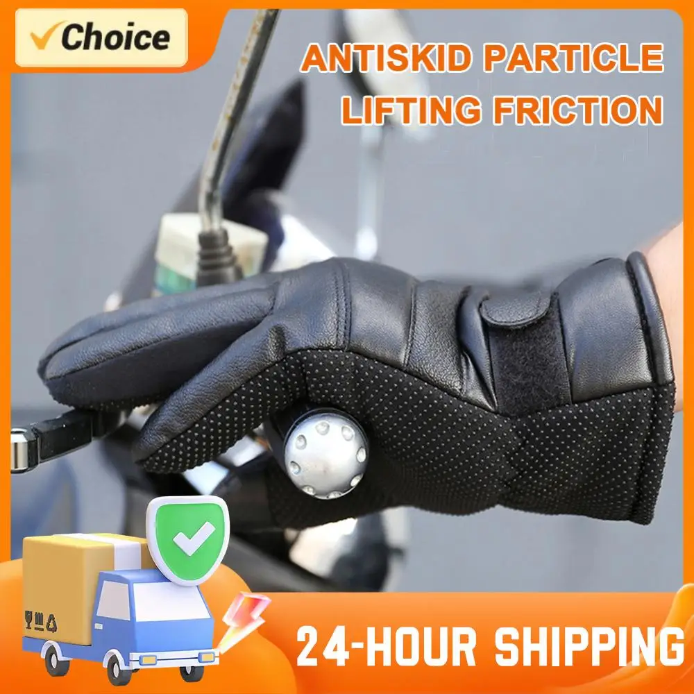 

1/2 пары электрических теплых перчаток, мотоциклетные перчатки, ветрозащитные водонепроницаемые перчатки с подогревом и сенсорным экраном на весь палец для рыбалки, езды на велосипеде