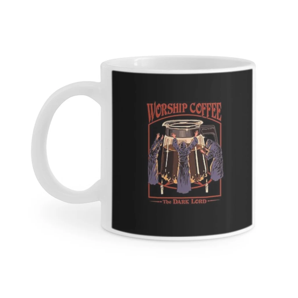 Worship Coffee Ceramics Coffee Mugs Tea Cup Milk Cups Gifts Drinkware Coffeeware