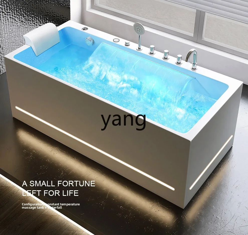 

LMM household adult small apartment intelligent shower integrated acrylic non-slip 1.4-1 bathtub