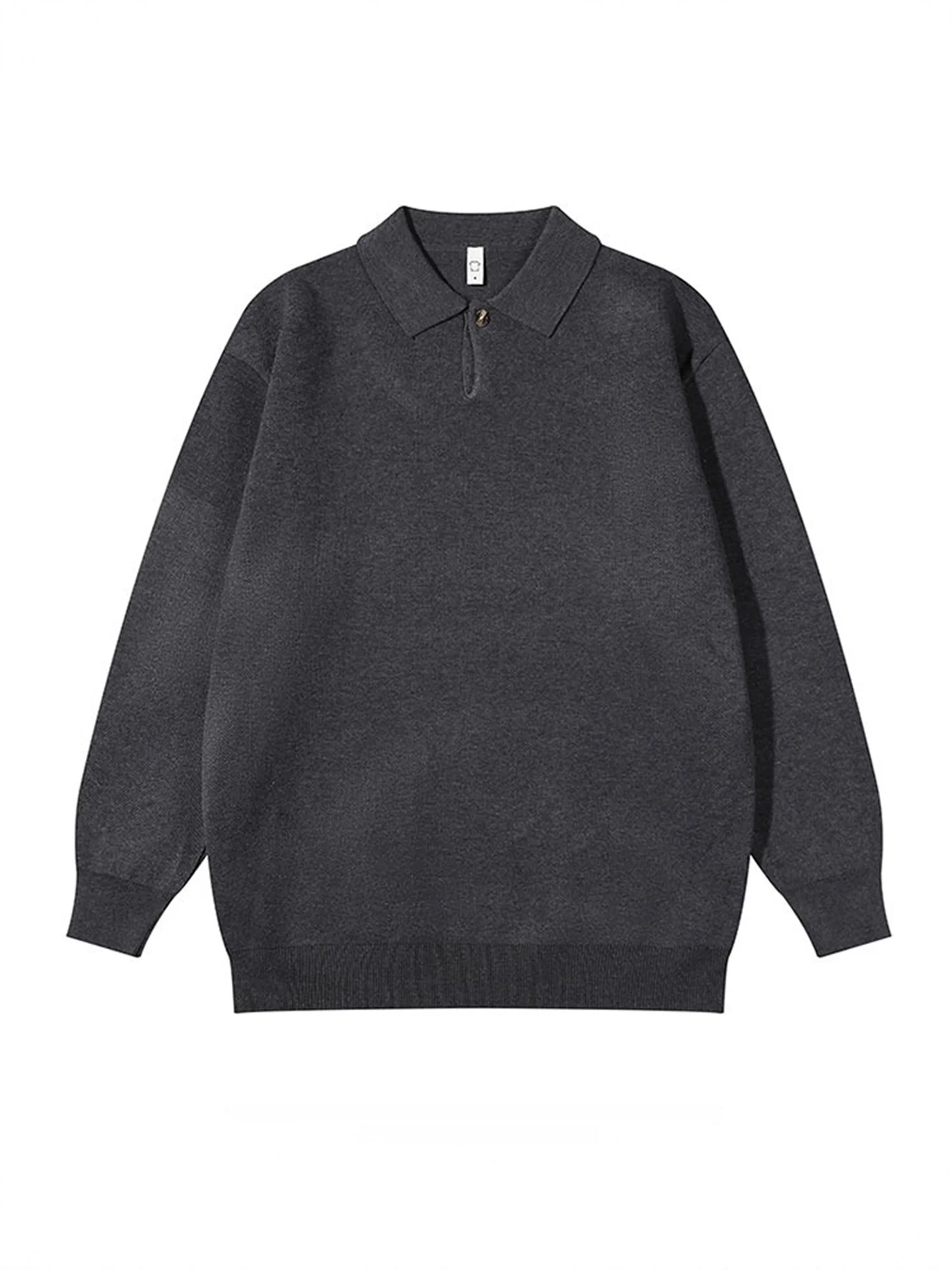 

Мужской вязаный свитер свободного кроя: осенне-зимний модный тренд, ленивый стиль, простой дизайн, удобный пуловер